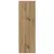 Produktbild 6 för Bokhylla ek 80x24x76 cm konstruerat trä