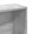 Produktbild 8 för Bokhylla betonggrå 80x24x109 cm konstruerat trä
