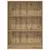 Produktbild 5 för Bokhylla ek 80x24x109 cm konstruerat trä