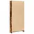 Produktbild 6 för Bokhylla rökfärgad ek 80x24x176 cm konstruerat trä