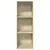 Produktbild 4 för Bokhylla sonoma-ek 40x30x114 cm konstruerat trä