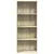 Produktbild 4 för Bokhylla sonoma-ek 60x30x152 cm konstruerat trä