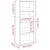Produktbild 9 för Bokhylla sonoma-ek 60x30x152 cm konstruerat trä