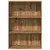 Produktbild 4 för Bokhylla ek 80x30x114 cm konstruerat trä