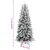 Produktbild 12 för Plastgran med 150 LEDs och snö 120 cm