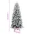 Produktbild 11 för Plastgran med 150 LEDs och snö 150 cm