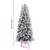 Produktbild 11 för Plastgran med 300 LEDs och snö 180 cm