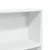 Produktbild 7 för Bokhylla vit 80x30x189 cm konstruerat trä