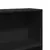 Produktbild 7 för Bokhylla svart 80x30x189 cm konstruerat trä