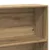 Produktbild 7 för Bokhylla ek 80x30x189 cm konstruerat trä