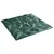 Produktbild 5 för Väggpaneler 24 st grön 50x50 cm XPS 6 m² ametist