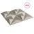 Produktbild 4 för Väggpaneler 12 st beton 50x50 cm XPS 3 m² origami