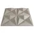 Produktbild 6 för Väggpaneler 12 st beton 50x50 cm XPS 3 m² origami