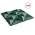 Produktbild 4 för Väggpaneler 48 st grön 50x50 cm XPS 12 m² origami