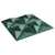 Produktbild 5 för Väggpaneler 48 st grön 50x50 cm XPS 12 m² origami