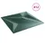Produktbild 4 för Väggpaneler 12 st grön 50x50 cm XPS 3 m² stjärna