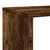 Produktbild 9 för Bokhylla rökfärgad ek 102x29x143 cm konstruerat trä