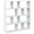 Produktbild 2 för Bokhylla vit 132x29x141,5 cm konstruerat trä