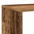Produktbild 9 för Bokhylla gammalt trä 132x29x141,5 cm konstruerat trä