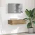 Produktbild 5 för Tv-bänk med LED-belysning artisan ek 60x35x15,5 cm