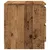 Produktbild 7 för Sängbord 2 st åldrat trä 50x40x43.5 cm konstruerat trä
