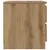 Produktbild 6 för Sängbord artisan ek 50x40x43.5 cm konstruerat trä