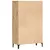 Produktbild 6 för Högskåp artisan ek 70x31x115 cm konstruerat trä
