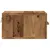 Produktbild 6 för Väggmonterade sängbord 2 st åldrat trä 35x35x20 cm