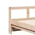 Produktbild 8 för Utdragbar dagbädd med madrasser 90x190 cm massiv furu