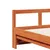 Produktbild 8 för Utdragbar dagbädd med madrasser vaxbrun 90x190 cm massiv furu
