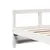 Produktbild 6 för Dagbädd med madrass vit 80x200 cm massiv furu