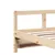 Produktbild 6 för Dagbädd med madrass 90x200 cm massiv furu