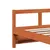 Produktbild 6 för Dagbädd med madrass vaxad brun 90x190 cm massiv furu