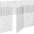 Produktbild 7 för Husdjursbur 24-panel 54x100 cm galvaniserat järn