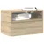 Produktbild för Väggmonterat sängbord sonoma-ek 45x26x28,5 cm