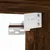 Produktbild 8 för Väggmonterat sängbord 2 st rökfärgad ek 45x26x28,5 cm