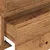 Produktbild 9 för Väggmonterade sängbord 2 st åldrat trä 45x26x28,5 cm