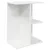 Produktbild 4 för Sängbord 2 st vit 46,5x29x61 cm konstruerat trä