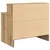 Produktbild 8 för Sängbord 2 st med låda ek 51x31x47 cm