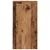 Produktbild 7 för Sängbord 2 st med låda åldrat trä 35x34x66,5 cm