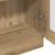 Produktbild 8 för Högskåp artisan ek 82,5x30,5x185 cm konstruerat trä