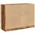 Produktbild 6 för Skänk åldrat trä 102x37x75,5 cm konstruerat trä