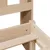 Produktbild 9 för Säng med bokhylla utan madrass 90x190cm massiv furu