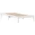 Produktbild 5 för Säng med bokhylla utan madrass vit 90x190cm massiv furu