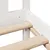 Produktbild 9 för Säng med bokhylla utan madrass vit 140x190cm massiv furu