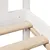 Produktbild 9 för Säng med bokhylla utan madrass vit 180x200cm massiv furu