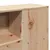 Produktbild 9 för Säng med bokhylla utan madrass 75x190cm massiv furu