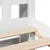 Produktbild 9 för Säng med bokhylla utan madrass vit 150x200 cm massiv furu