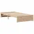 Produktbild 8 för Säng med bokhylla utan madrass 75x190cm massiv furu