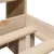 Produktbild 9 för Säng med bokhylla utan madrass 120x200 cm massiv furu